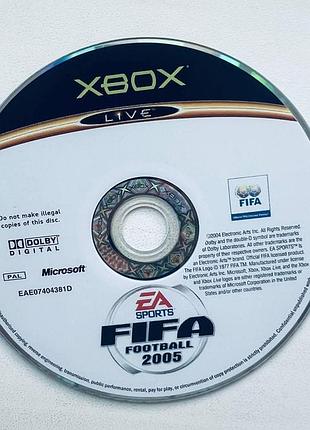 Fifa football 2005 англ - xbox (диск), б/у