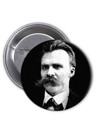 Значок friedrich nietzsche | фридерих никше 01