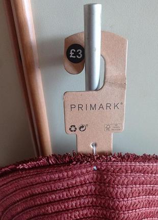 Шляпка из соломы бренда primark 
объем головы-54-59 см
