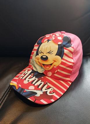 Детская бейсболка disney minnie mouse (3-6 лет)