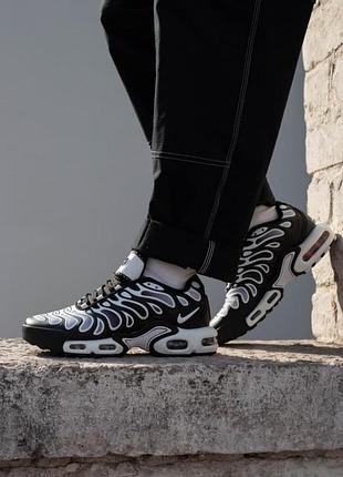 Чоловічі кросівки nike air max plus drift white black