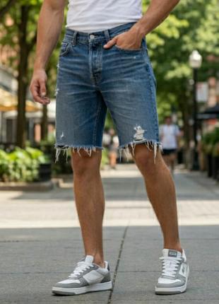 Джинсовые шорты levis 501
