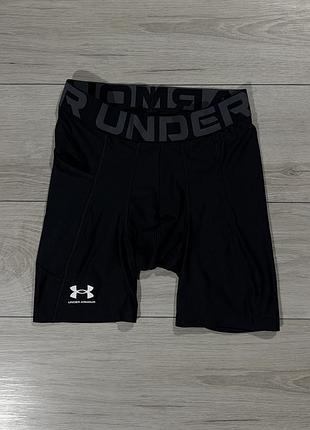 Чорні компресійні спортивні шорти тайтси андер армор under armour heatgear, m, оригінал