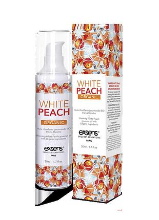 Массажное масло exsens organic white peach 50мл