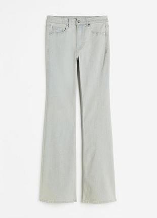 Джинсы h&amp;m, светло-голубые, расклешенные, размер 52, новые