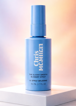 Спрей для волос chris mcmillan 
the mini glassy smooth blowdry spray for frizz 30ml.