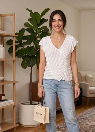 Блуза бренда m&amp;s.
замеры:пог-56(65); длина изделия-61 см