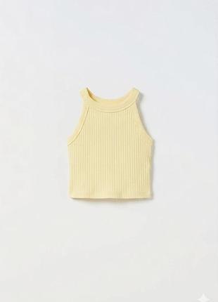 Нова базова майка zara для дівчинки