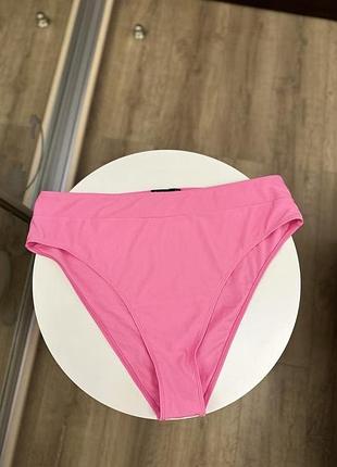 Новые розовые плавки, низ от купальника 4xl размера boohoo