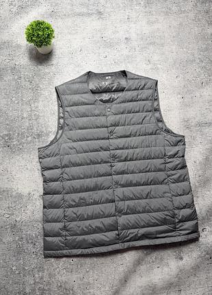 Чоловіча пухова жилетка uniqlo down puffer jacket