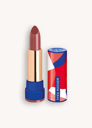 Губная помада yves rocher, оттенок 02 rouge ржавчины эликсир чайная роза