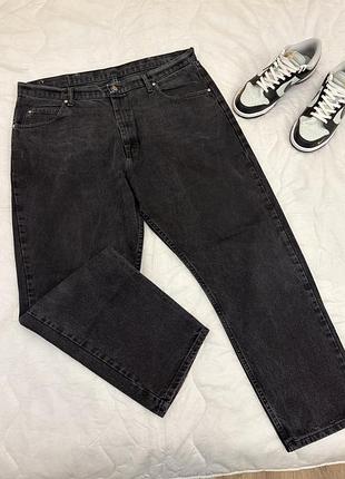 Мужские черные джинсы wrangler большого размера 40/32
