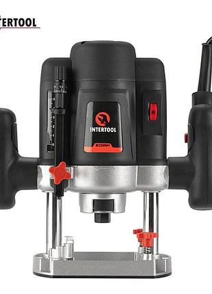 Фрезер intertool wt-0920 (1200 вт, 16000-30000 об/мин, цанга 6/8 мм, кейс)