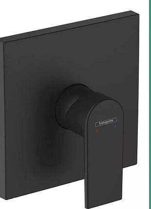 Змішувач для душу hansgrohe (art 71668670) прихованого монтажу, vernis shape, чорний матовий