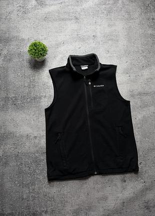 Чоловіча жилетка columbia fleece outdoor vest