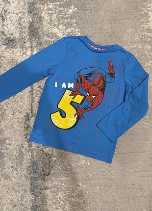 Реглан, лонгслив george marvel 5-6 років