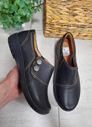 Новые туфли из натуральной кожи clarks 39