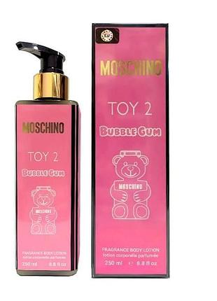 Парфюмированный лосьон для тела moshino toy 2 bubble gum, 250 мл