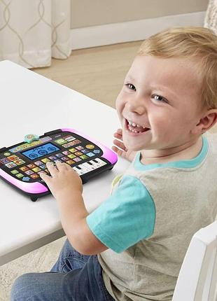 Vtech little apps light-up tablet 80-551700 вітек ігрова панель музикальний планшет розвиваюча музикальна іграшка 5
