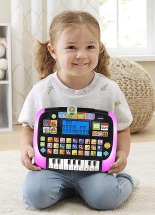 Vtech little apps light-up tablet 80-551700 вітек ігрова панель музикальний планшет розвиваюча музикальна іграшка 6