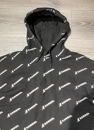 Худи kangol черное 4