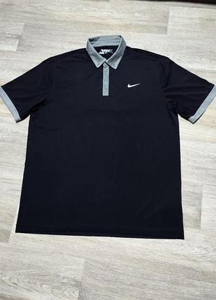 Мужская футболка поло nike golf , размер по бирке xl dri fit