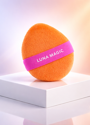 Пуховка luna magic beauty
double sided puff