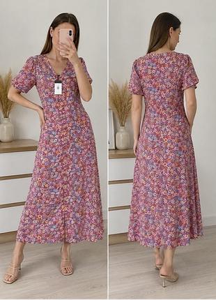 Сукня brora (оригінал)нова з біркою квіткова boho роз.l