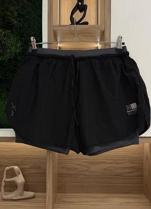Женские спортивные двойные шорты с велосипедками  karrimor uk16
