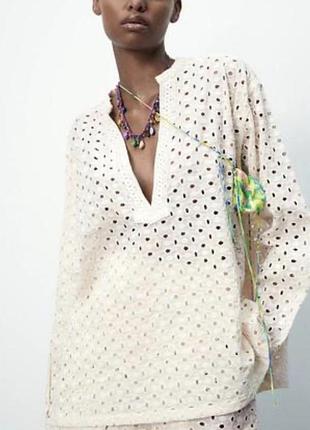 Сорочка з вишивкою zara