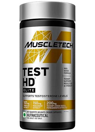 Добавка премиум-класса тестостероновый бустер muscletech test hd 60 капсул