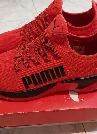Кроссовки мужские puma softride premier slip-on red