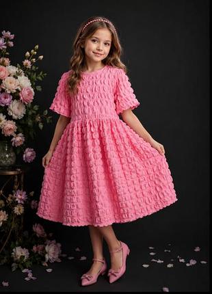 Шикарна фактурна сукня h&m