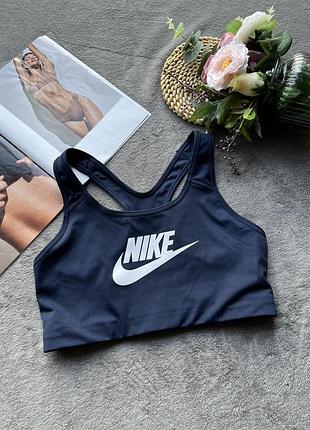 Спортивний топ гладкий найк nike swoosh