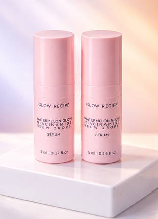 Сыворотка для лица с ниацинамидом glow recipe watermelon glow niacinamide dew drops 5ml