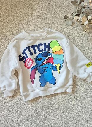 Кофта детская zara stitch размер 98 см на возраст 2-3 года белая
