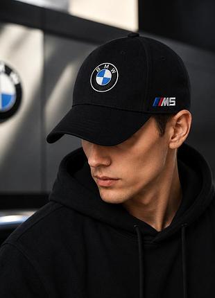 Кепка унисекс bmw бмв черная бейсболка 54-58р