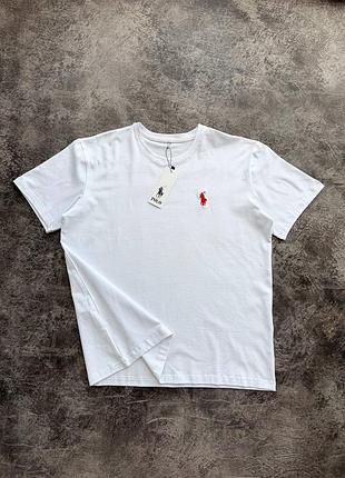 Футболка базовая polo ralph lauren✅