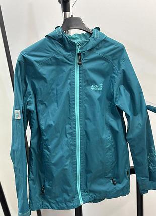 Куртка вітровка дощовик jack wolfskin