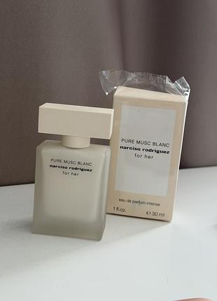 Narciso rodriguez pure musc blanc 30 ml оригінал