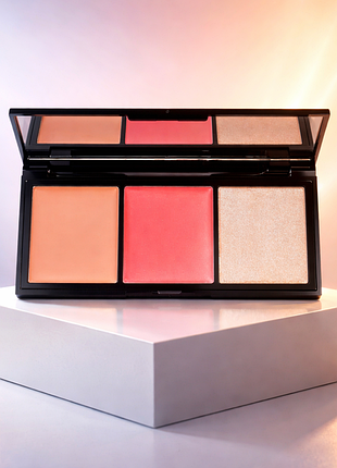 Laura geller
multitasking cream to powder trio in meet the pinks.
8g.