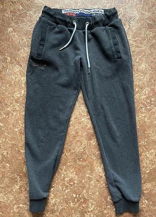Жіночі спортивні штани superdry orange label — slim fit m/l