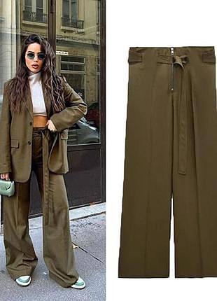 Штани брюки zara з лімітованої колекції в складі вовна