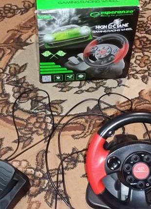 Продам игровой руль esperanza g103