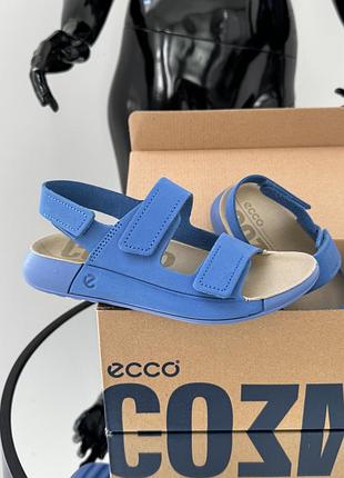Детские кожаные босоножки  ecco cozmo