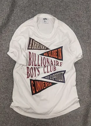 Оригинальная мужская футболка billionaire boys club с большим логотипом бренда