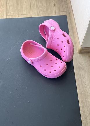 Тапки crocs 3
