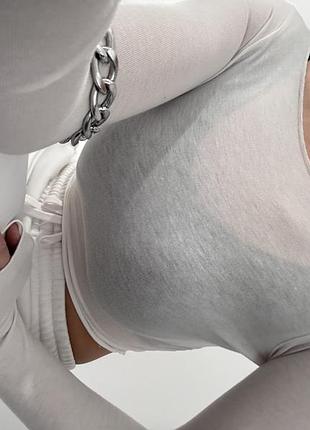 Лонгслів bershka 9