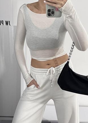 Лонгслів bershka 7