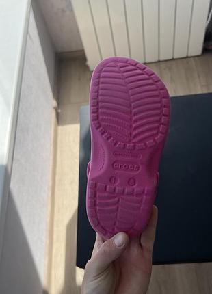 Тапки crocs 8